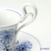 マイセン（Meissen） ブルーオニオン 800101／13581 ロングカップ＆ソーサー 10.5cm／90ml