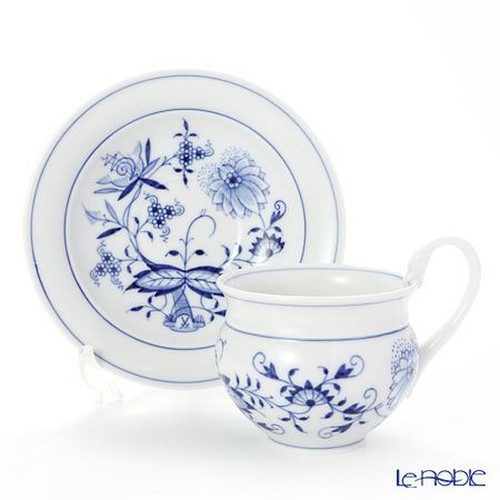 マイセン（Meissen） ブルーオニオン 800101／14582 コーヒーカップ＆ソーサー 200ml