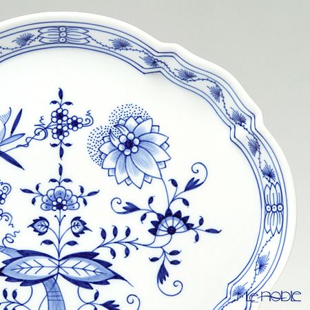 マイセン（Meissen） ブルーオニオン 800101／00294 オーバルプラター／楕円皿 27cm