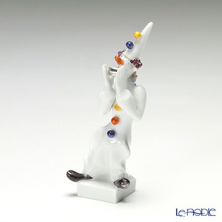 マイセン（Meissen） マイセン人形 901300／60651 クラウン ハーモニカ 10cm