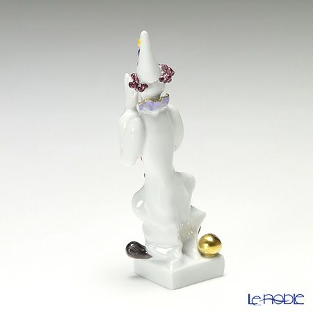 マイセン（Meissen） マイセン人形 901300／60651 クラウン ハーモニカ 10cm