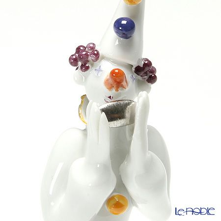 マイセン（Meissen） マイセン人形 901300／60651 クラウン ハーモニカ 10cm