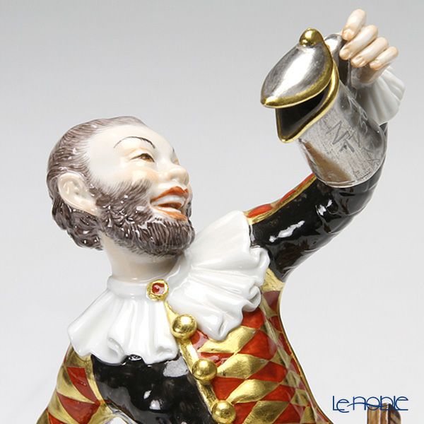 マイセン（Meissen） マイセン人形 900300／64551 ジョッキを掲げるアルルカン