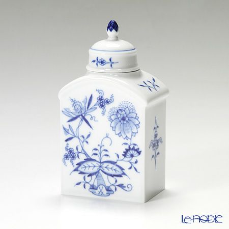 マイセン（Meissen） ブルーオニオン 800101／52861 ティーキャニスター 14cm