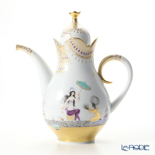 マイセン（Meissen） アラビアンナイト 680710／23693 コーヒーポット 1.0L