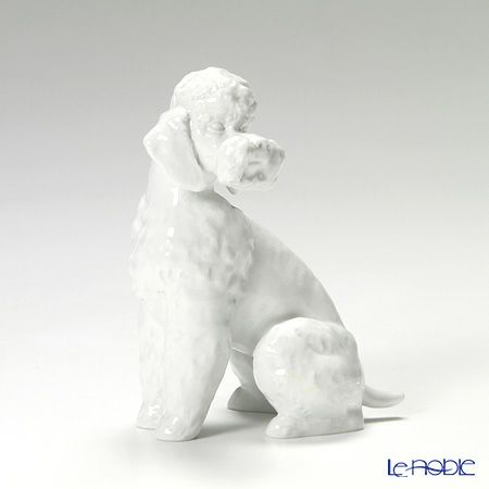 マイセン（Meissen） マイセン人形 000001／78799 プードル（座リ） 12cm