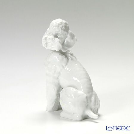 マイセン（Meissen） マイセン人形 000001／78799 プードル（座リ） 12cm