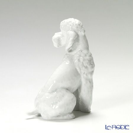 マイセン（Meissen） マイセン人形 000001／78799 プードル（座リ） 12cm