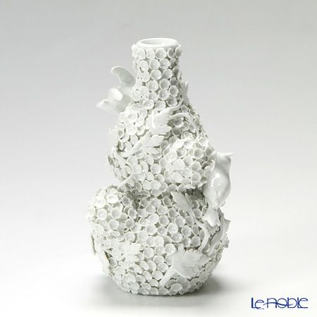 マイセン（Meissen） スノーボール ホワイト 000001／82322 ベース（花瓶） 18cm