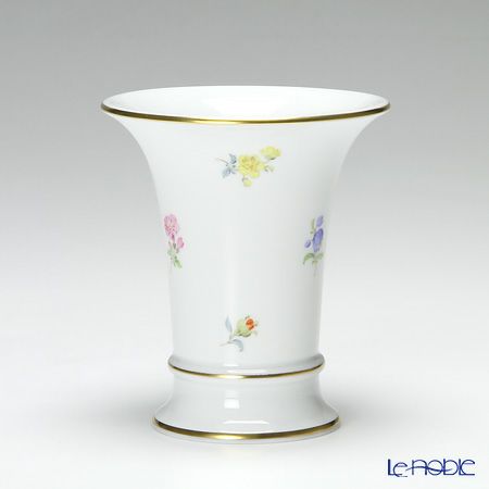 マイセン（Meissen） 散らし小花 010110／50033 花瓶 10.5cm