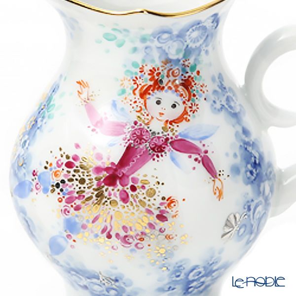 マイセン（Meissen） ミッドサマー・ナイトドリーム／真夏の夜の夢 コーヒークリーマー 110ml 680691／23773 （ミルクポット）