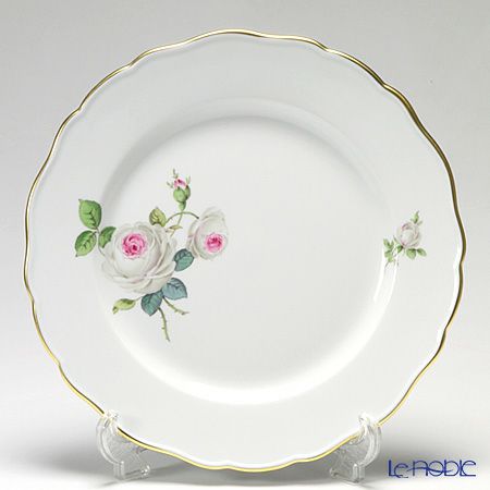 マイセン（Meissen） ホワイトローズ 029510／00479 プレート 28.5cm