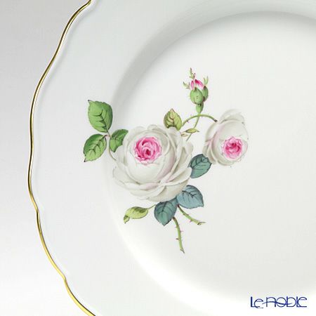 マイセン（Meissen） ホワイトローズ 029510／00479 プレート 28.5cm