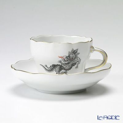 マイセン（Meissen） ドラゴン ブラック 332010／00582 コーヒーカップ