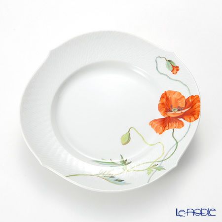 マイセン（Meissen） ワイルドポピー 615201／29472 プレート 22.5cm
