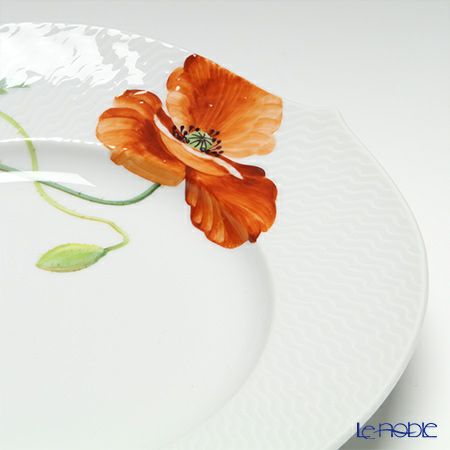 マイセン（Meissen） ワイルドポピー 615201／29470 プレート 19cm