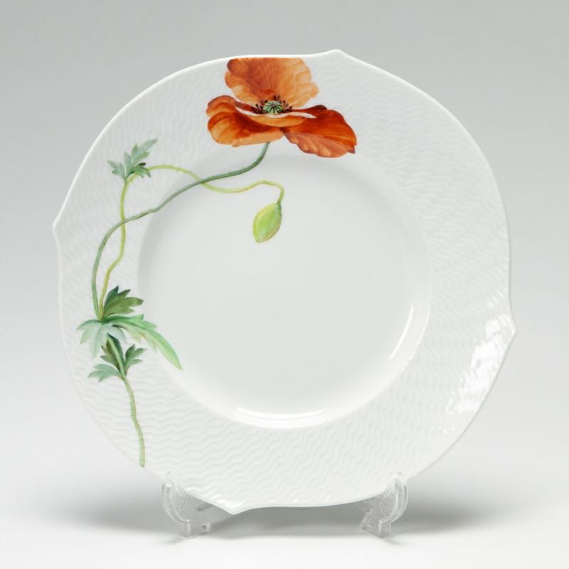 マイセン（Meissen） ワイルドポピー 615201／29470 プレート 19cm