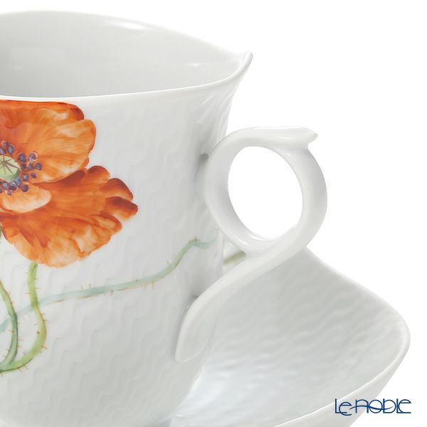 マイセン（Meissen） ワイルドポピー コーヒーカップ＆ソーサー 180ml 615201／29582