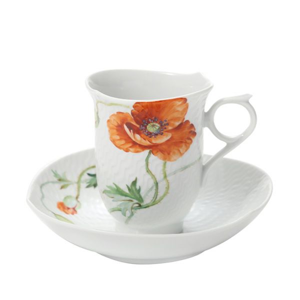 マイセン（Meissen） ワイルドポピー コーヒーカップ＆ソーサー 180ml 615201／29582