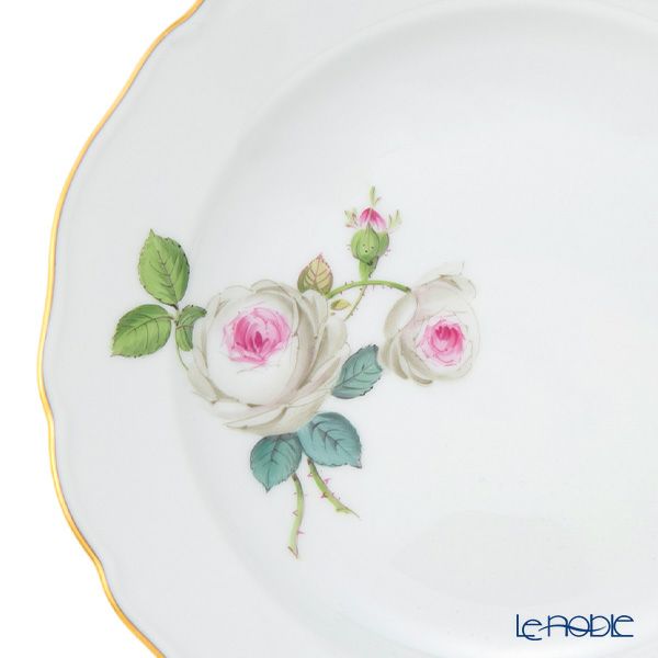 マイセン（Meissen） ホワイトローズ 029510／00501 プレート 18cm