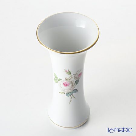マイセン（Meissen） ホワイトローズ 029510／50272 花瓶 25cm