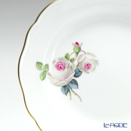マイセン（Meissen） ホワイトローズ 029510／00500 プレート 14cm