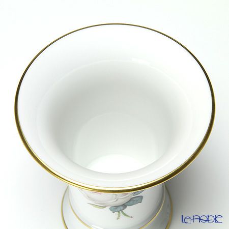 マイセン（Meissen） ホワイトローズ 029510／50033 花瓶 10.5cm