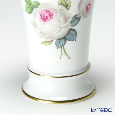マイセン（Meissen） ホワイトローズ 029510／50033 花瓶 10.5cm