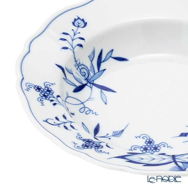 マイセン（Meissen） ブルーオニオン スタイル スーププレート 22cm 801001／00488