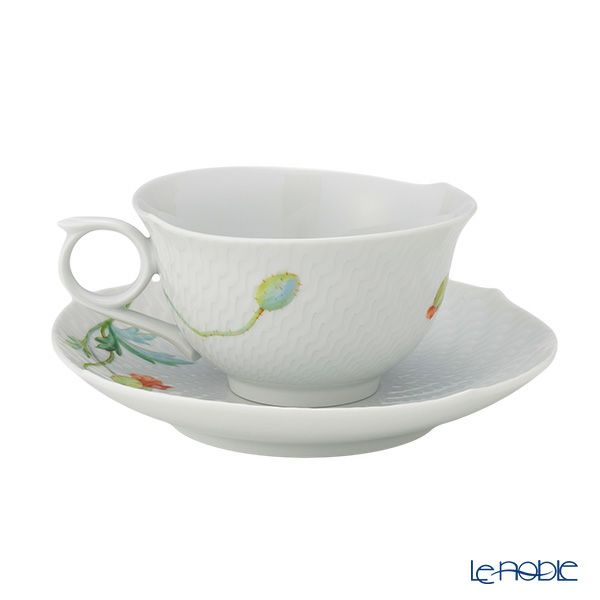 マイセン（Meissen） ワイルドポピー 615201／29633 ティーカップ＆ソーサー