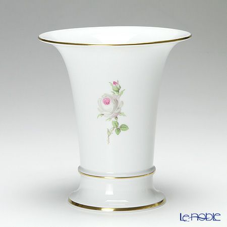 マイセン（Meissen） ホワイトローズ 029510／50035 花瓶 16cm