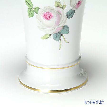 マイセン（Meissen） ホワイトローズ 029510／50035 花瓶 16cm