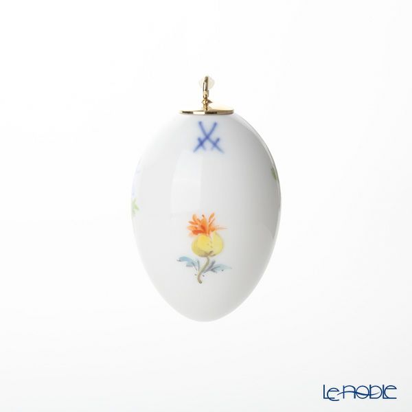 マイセン（Meissen） 散らし小花 010101／55M03 イースターエッグ 4.5cm