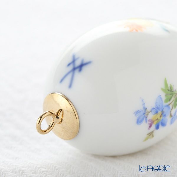 マイセン（Meissen） 散らし小花 010101／55M03 イースターエッグ 4.5cm