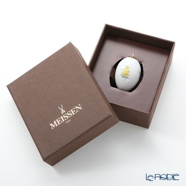 マイセン（Meissen） 散らし小花 010101／55M03 イースターエッグ 4.5cm