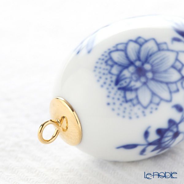 マイセン（Meissen） ブルーオニオン 800101／55M03 イースターエッグ 4.5cm