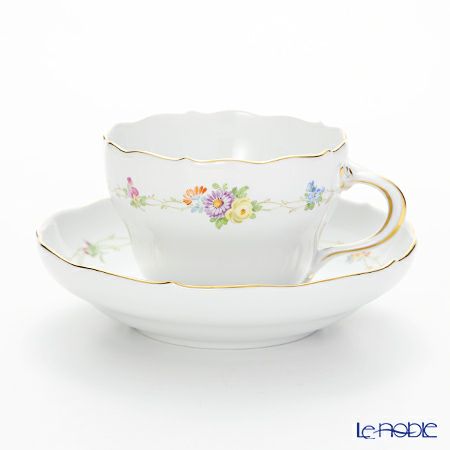 マイセン（Meissen） フラワーガーランド 229010／00582 コーヒーカップ＆ソーサー 200ml