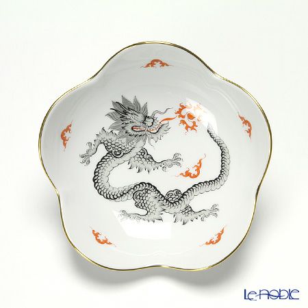 マイセン（Meissen） ドラゴン ブラック 330010／53631 ボウル 14cm