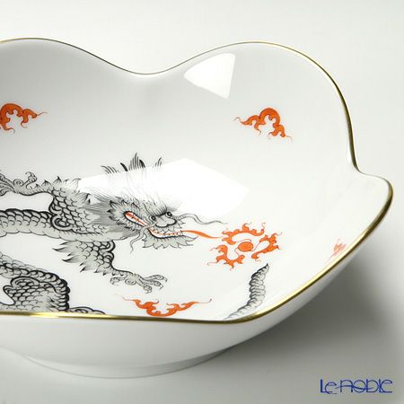 マイセン（Meissen） ドラゴン ブラック 330010／53631 ボウル 14cm