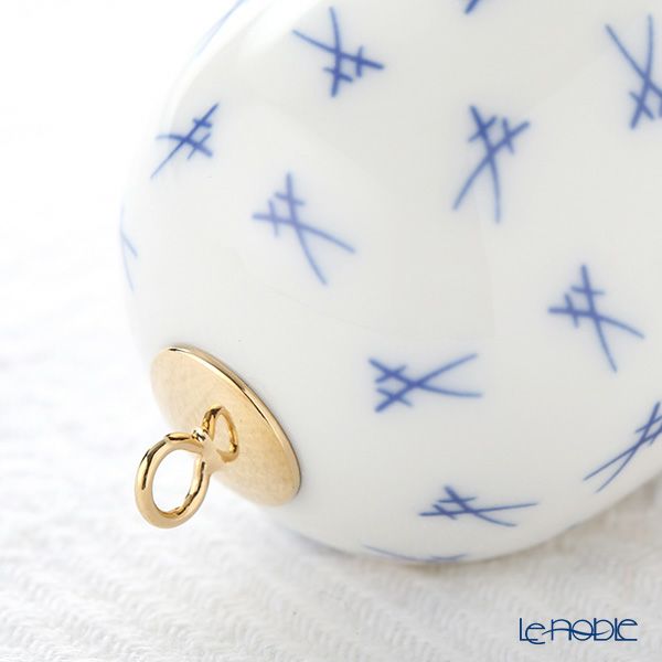 マイセン（Meissen） 散らし剣マーク 77a005／55M02 ベルオーナメント 5cm