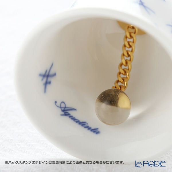 マイセン（Meissen） 散らし剣マーク 77a005／55M02 ベルオーナメント 5cm