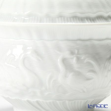 マイセン（Meissen） スワンサービス ホワイト シュガー 10.5cm 000001／05827