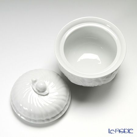 マイセン（Meissen） スワンサービス ホワイト シュガー 10.5cm 000001／05827