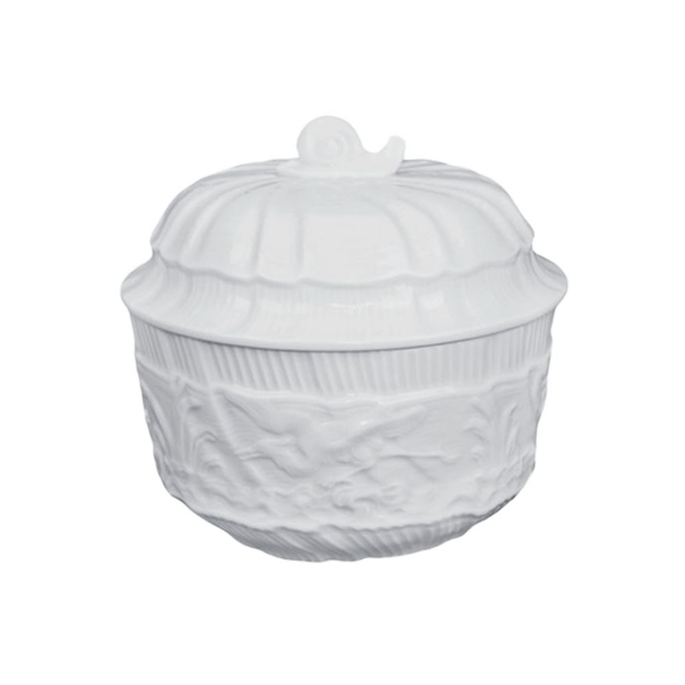 マイセン（Meissen） スワンサービス ホワイト シュガー 10.5cm 000001／05827