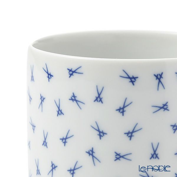 マイセン（Meissen） 散らし剣マーク マグカップ 240ml／高さ9cm 77a005／55810