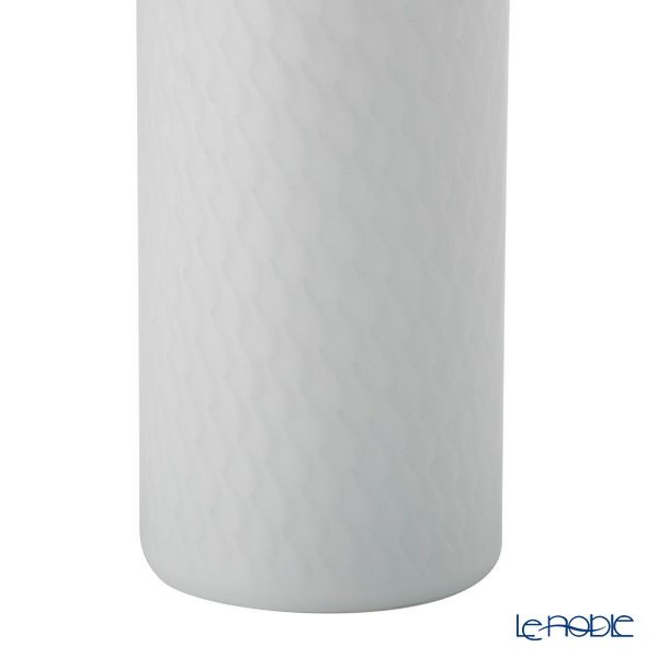 マイセン（Meissen） 波の戯れホワイト 000001／50171 ベース（花瓶） 19cm