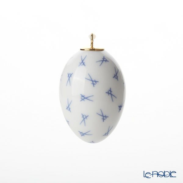 マイセン（Meissen） 散らし剣マーク 77a005／55M03 イースターエッグ 4.5cm