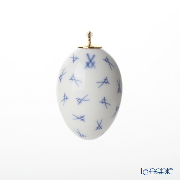 マイセン（Meissen） 散らし剣マーク 77a005／55M03 イースターエッグ 4.5cm