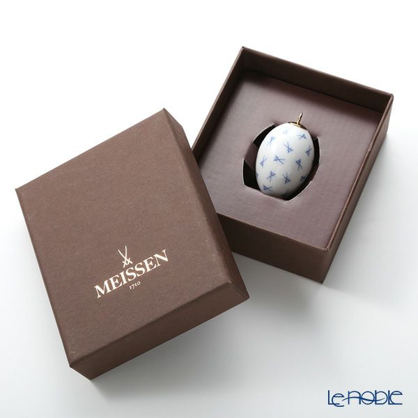 マイセン（Meissen） 散らし剣マーク 77a005／55M03 イースターエッグ 4.5cm