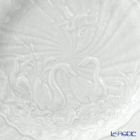 マイセン（Meissen） スワンサービス ホワイト 000001／05473 プレート 22cm